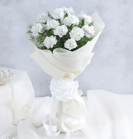white carnation 